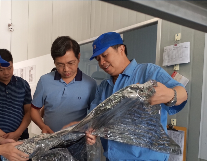宜春市副市长徐绍荣来我司调研_利记 | 专业的薄膜电容器、新能源电容制造商