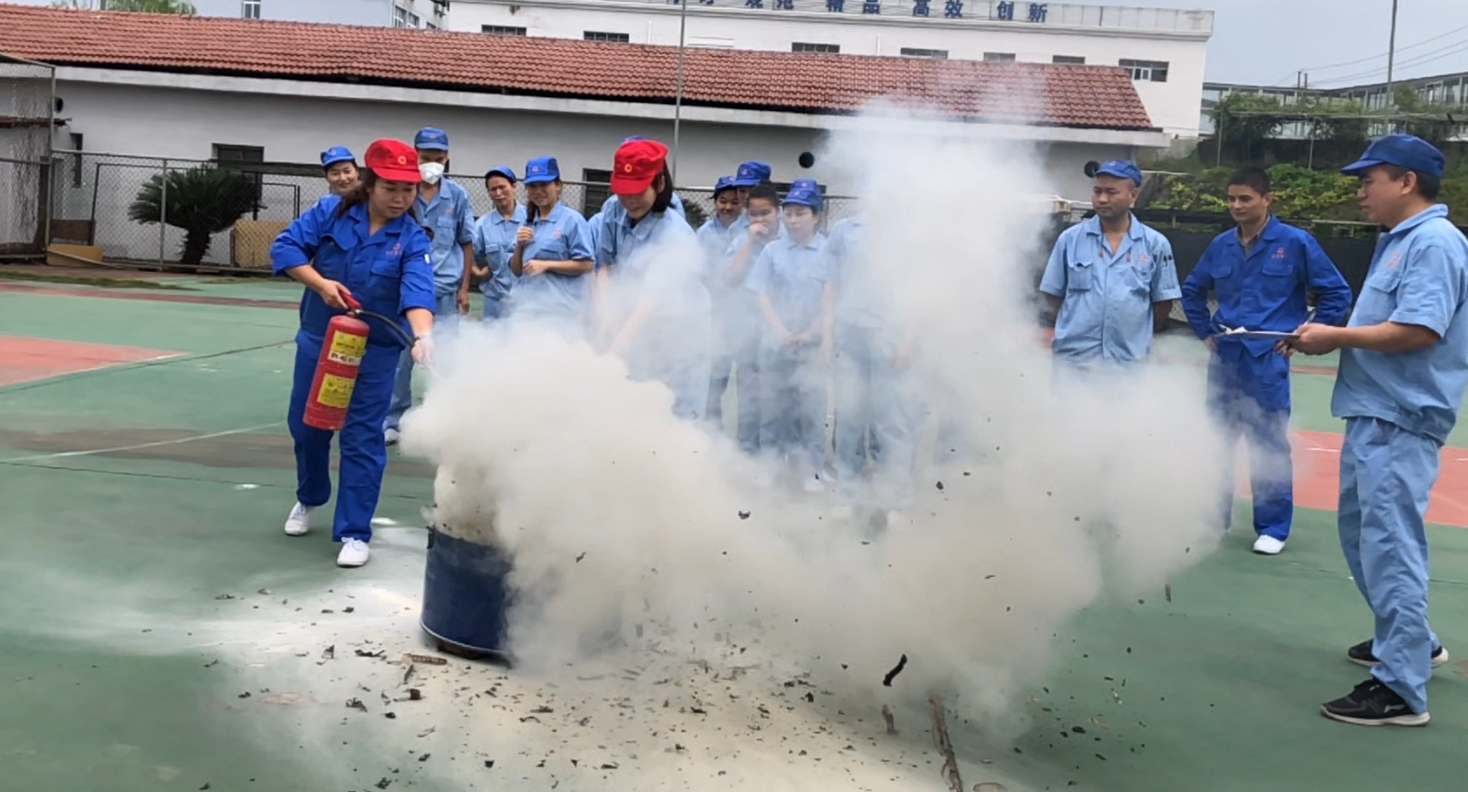 利记电子（江西）有限公司“普及消防知识，，提高应急能力”_利记 | 专业的薄膜电容器、新能源电容制造商