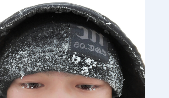 就算雪窖冰天，万丈玄冰，他们仍旧创造事业