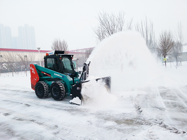 表白冬季除雪能手，这个冬天有你更温暖