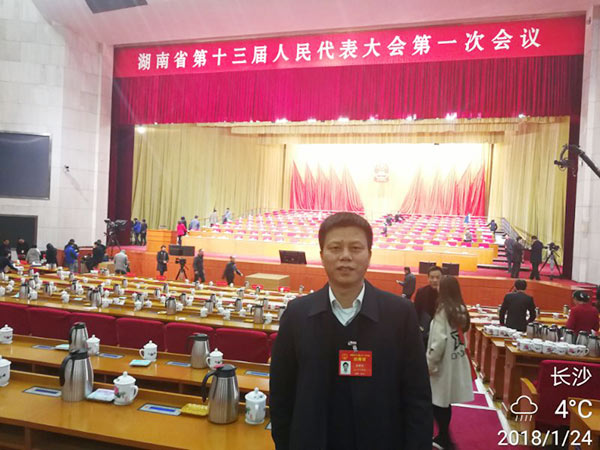 省人大代表朱建新：江山智能将助推湖南创新引领，盛开崛起战术的执行