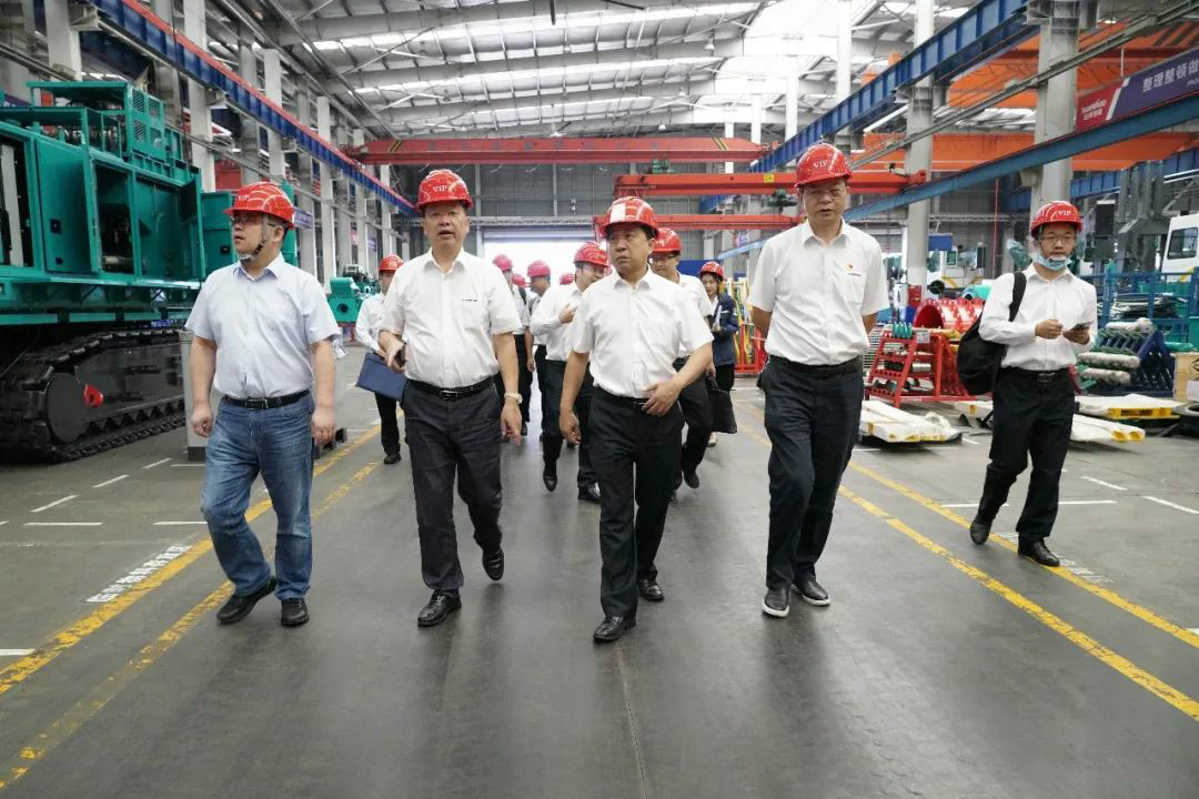 中铁设备赵华总经理莅临江山智能互换