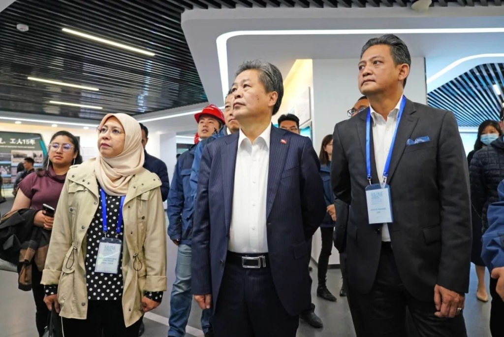 东盟结合参访团调查江山智能