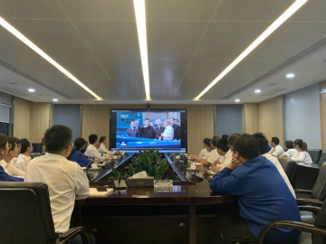 江山智能掀起全员进建贯彻习总书记沉要讲话心灵热潮