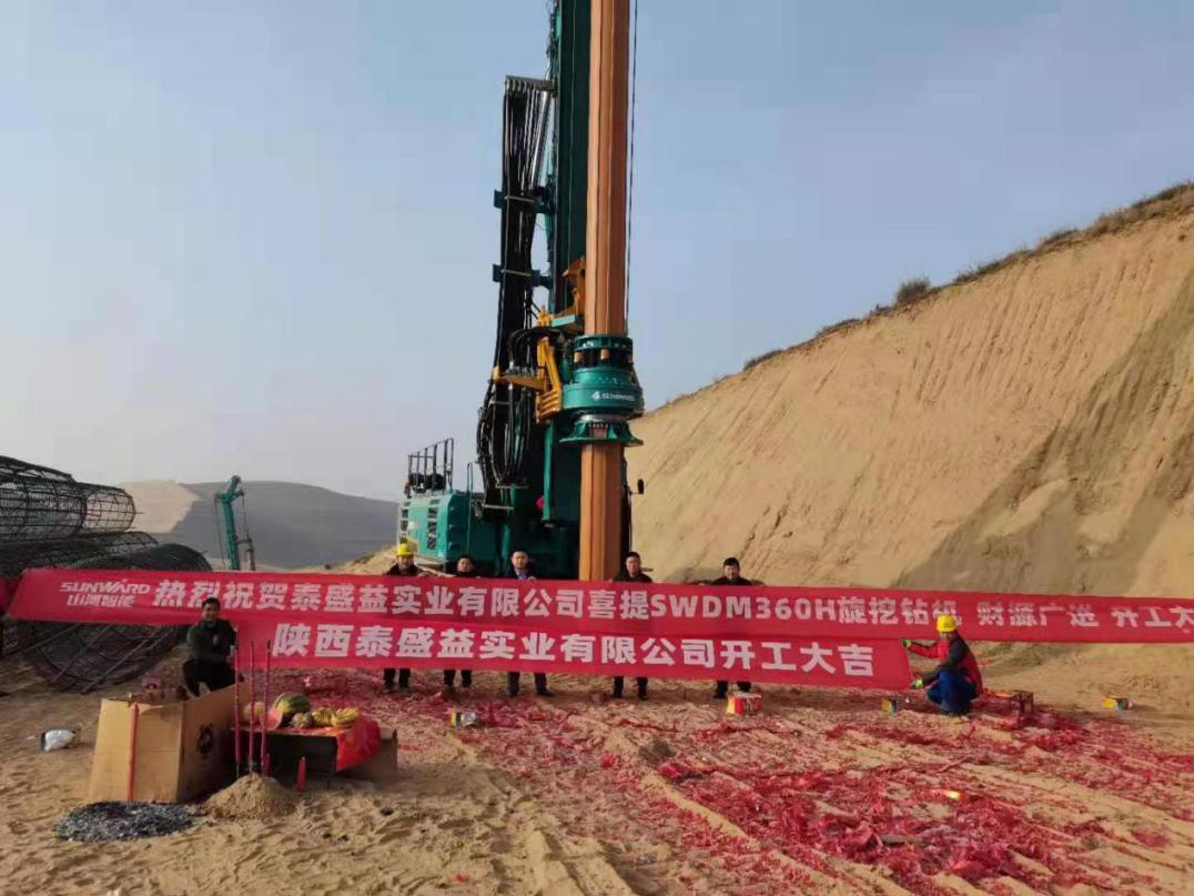 献力塞上江南！江山智能旋挖钻机参建银昆高速宁夏段 | 百年风华筑锦绣江山（4）