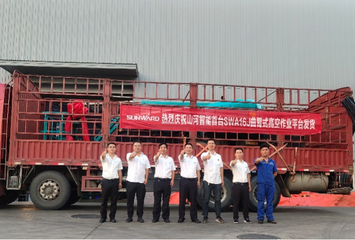 匠心打造！江山智能曲臂式高空作业平台正式投放市场