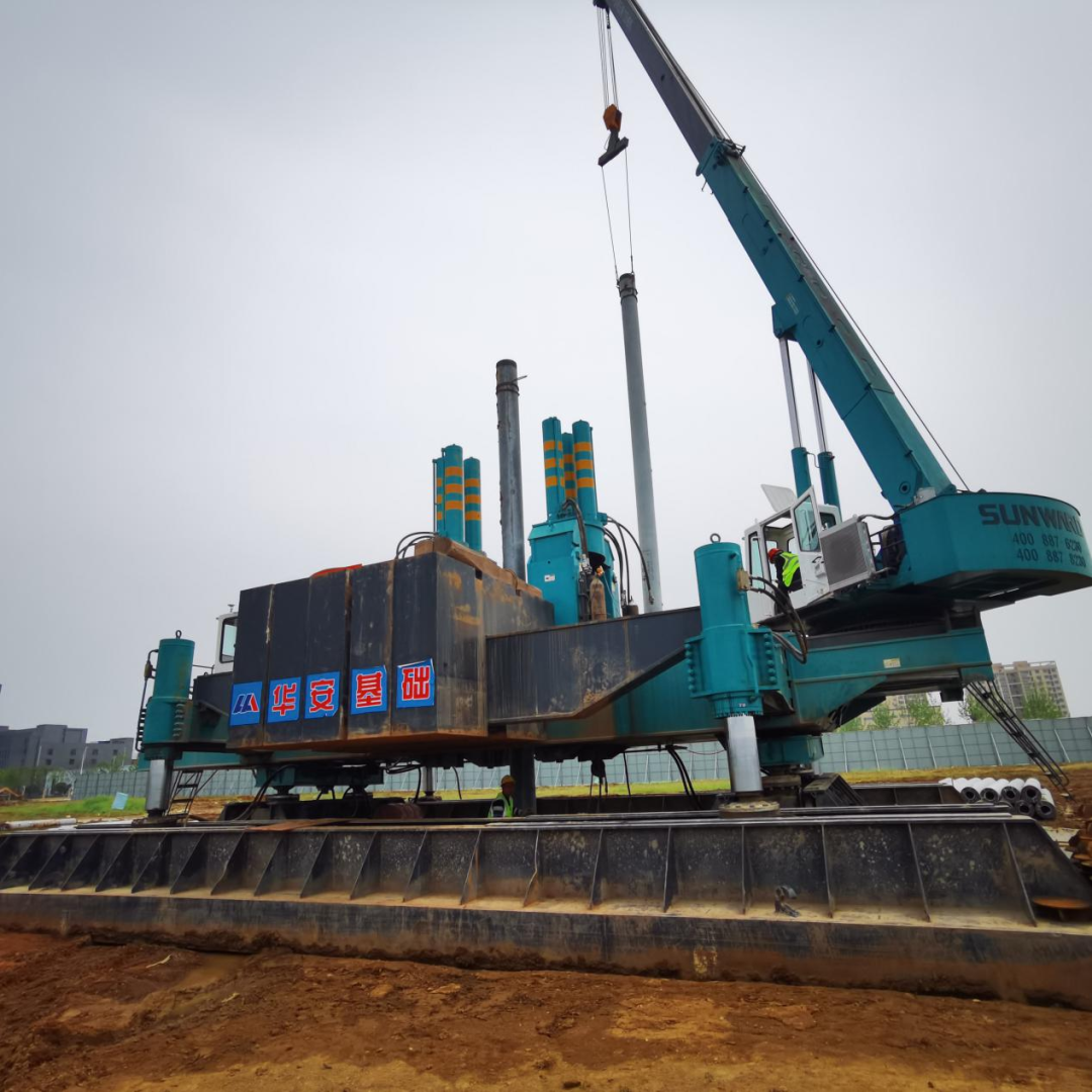 20天，800多根桩基！华安基础又受褒奖