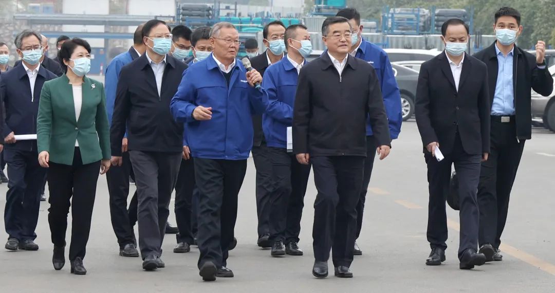 湖南省委书记张庆伟调研江山智能