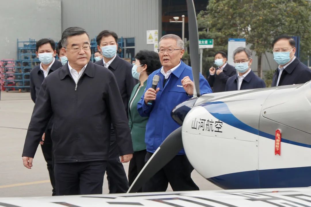 湖南省委书记张庆伟调研江山智能