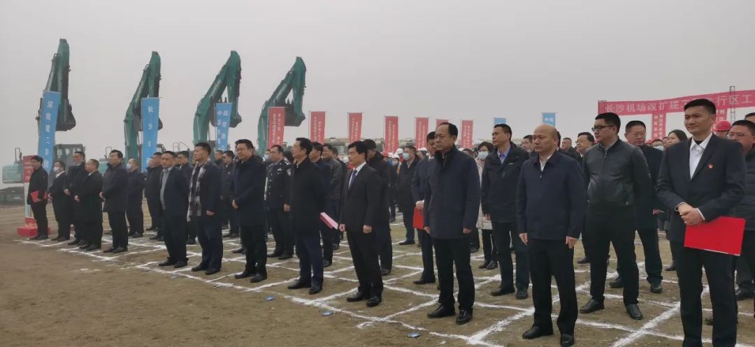 “江山绿”杰出亮相！江山智能设备全面助力长沙机场改扩建项目