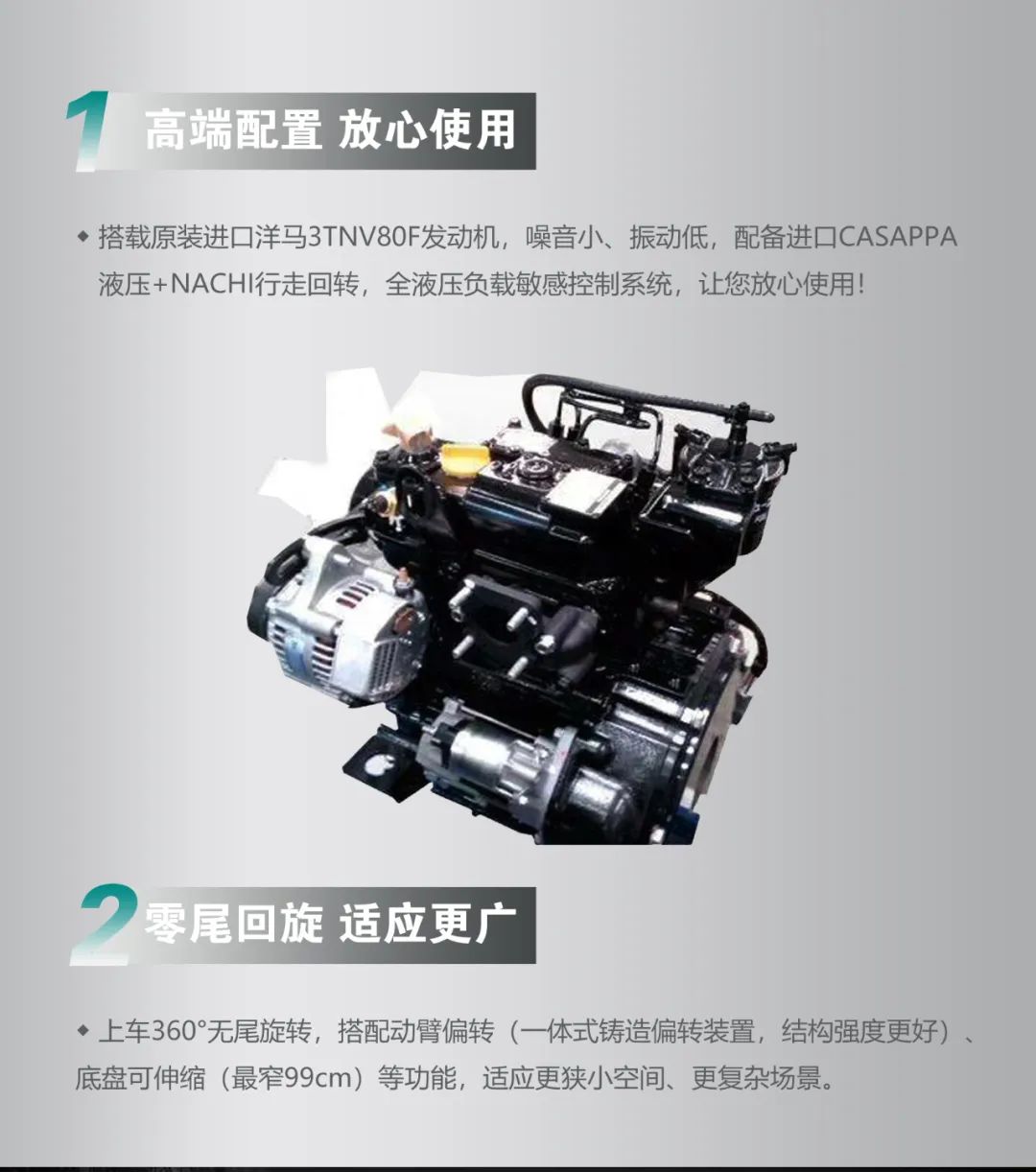 一图读懂 | 国产品牌欧洲销冠！这款江山智能微幼挖超值