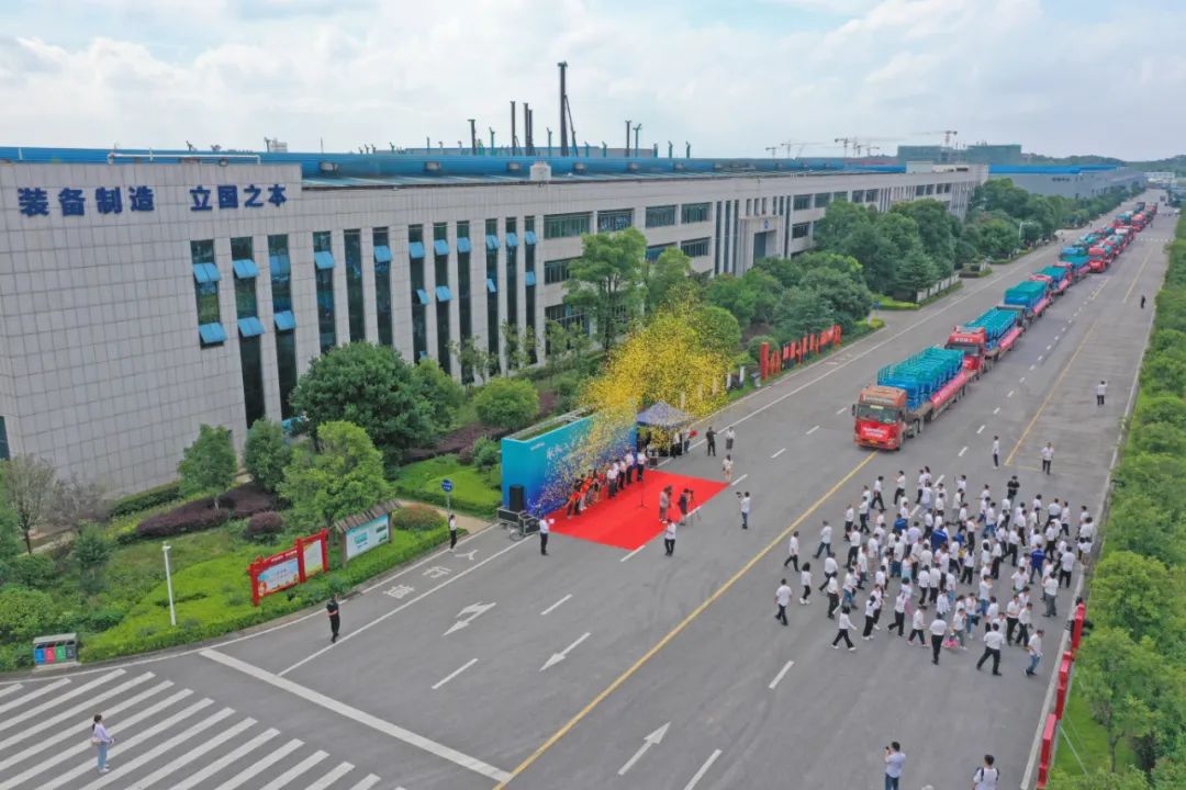 献礼二十大，再攀新高地！江山智能高空机械设备再迎批量发货