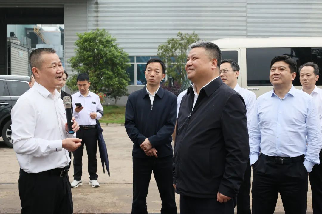 长沙市政协主席陈刚调研江山智能