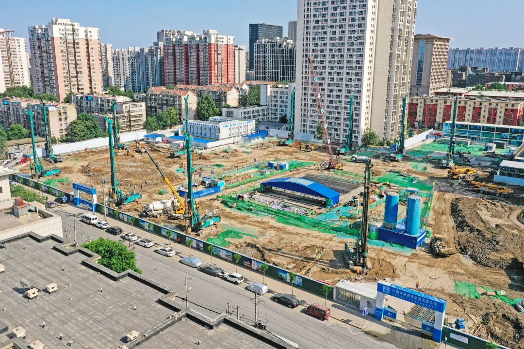 闪灼首都！江山智能旋挖钻机集群助力民生工程