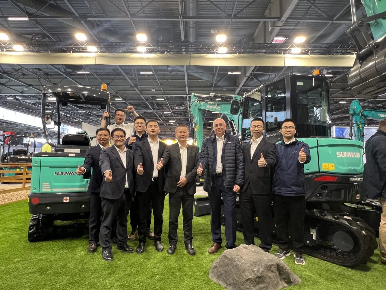 赢战INTERMAT 2024!江山智能土方机械深耕全球高端市场