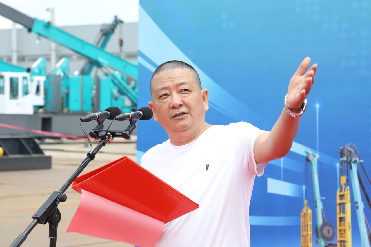 “破纪录王者”再出征!江山智能SWDM800旋挖钻机成功交机