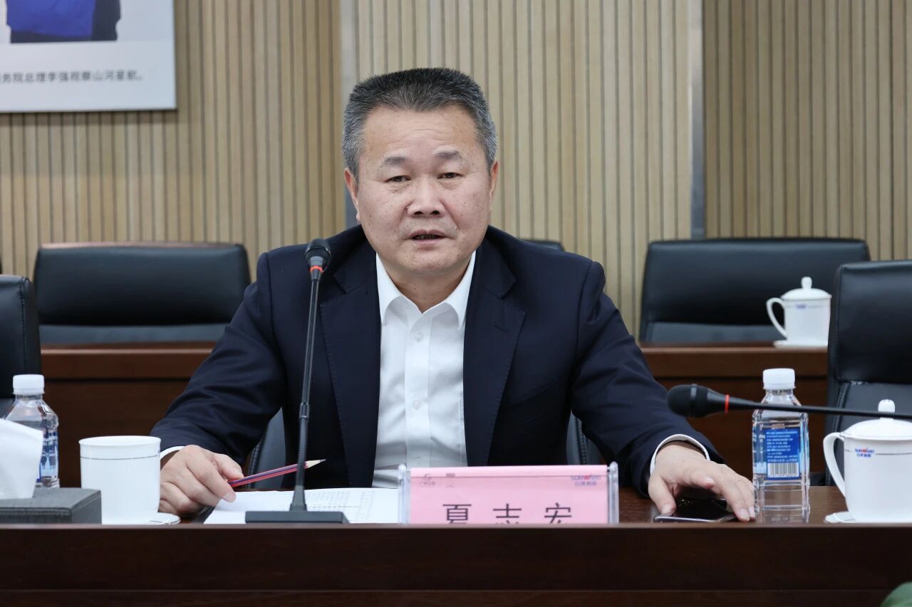 同谋合作、共赢发展!中国能建葛洲坝集团党委书记、董事长谭华到访江山智能